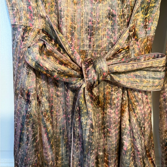 Alexis One Shoulder Speckle Print Capi
Satin Mini Dress - Picture 10 of 11